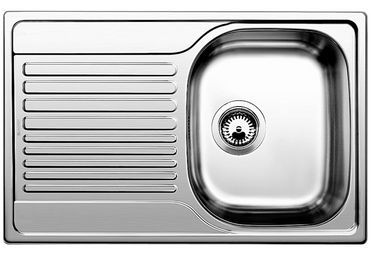 Мойка для кухни из нержавеющей стали Blanco Tipo 45 S Compact полированная 513442