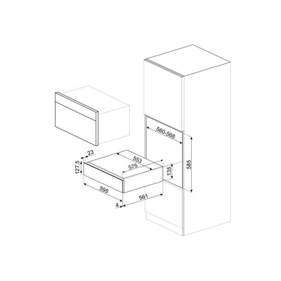 ������������ ���� ��� �������������� Smeg CPV315X
