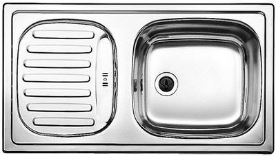 Мойка для кухни из нержавеющей стали Blanco Flex-mini декор 512032