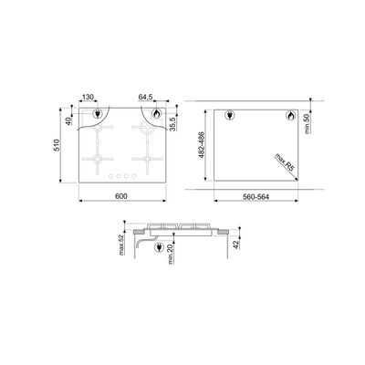 ������������ ������� �������� ������ Smeg PV264B