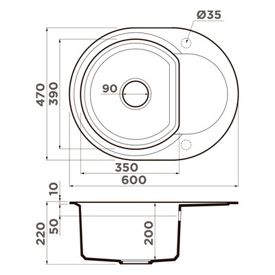 ��������� ����� ��� ����� Omoikiri Sakaime 60E GR