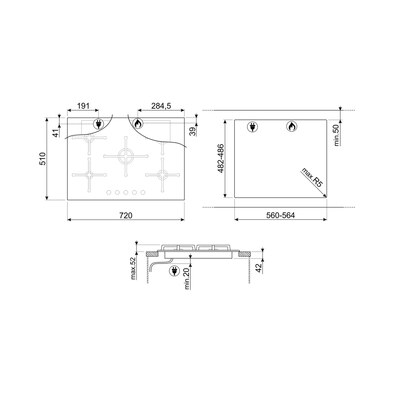 ������������ ������� �������� ������ Smeg PV375N