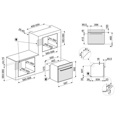 ������������ ������������� ������� ���� Smeg SF6200TB