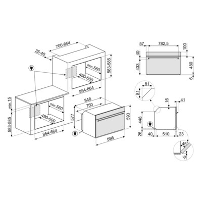 ������������ ������������� ������� ���� Smeg SFP9302TX