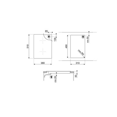 ������������ ������������ �������� ������ Smeg SIM6323R