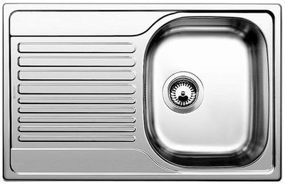 Мойка для кухни из нержавеющей стали Blanco Tipo 45 S Compact декор 513675