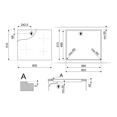 ������������ ������������� �������� ������ Smeg SE263TD2 � ���� 7
