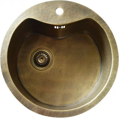 Медная мойка для кухни Omoikiri Sumida OSU-51-BR