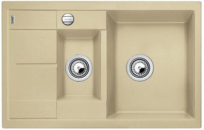 Гранитная мойка Blanco Metra 6 S Compact шампань