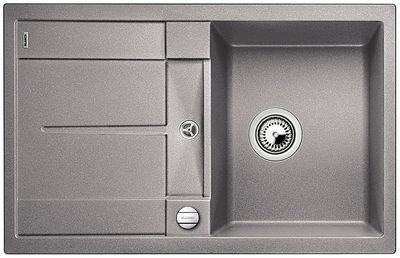 Гранитная мойка Blanco Metra 45 S алюметаллик