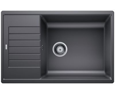 Гранитная мойка Blanco Zia XL 6 S Compact темная скала