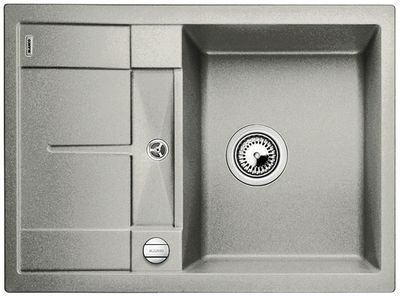 Гранитная мойка Blanco Metra 45 S Compact жемчужный