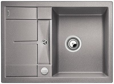 Гранитная мойка Blanco Metra 45 S Compact алюметаллик
