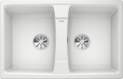 Гранитная мойка Blanco Lexa 8 белая