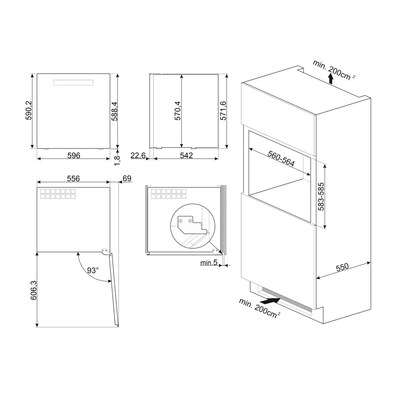 ������������ ������ ���� Smeg CVI329XE