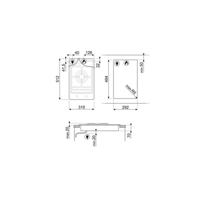 ������������ ������� �������� ������ Smeg PGF31G2