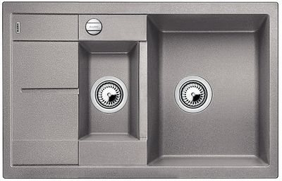 Гранитная мойка Blanco Metra 6 S Compact алюметаллик