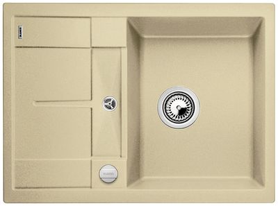 Гранитная мойка Blanco Metra 45 S Compact шампань