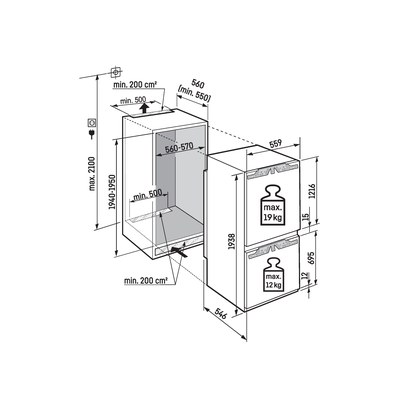 ������������ ������������ ����������� Liebherr ICBNc 5623 Plus BioFresh NoFrost � ���� 4
