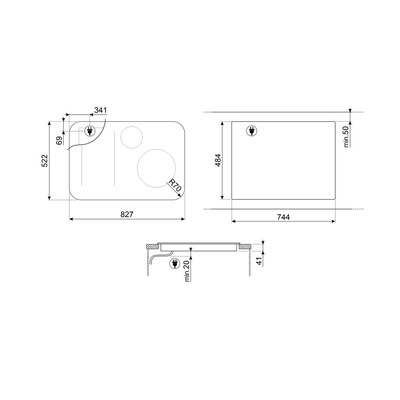 ������������ ������������ �������� ������ Smeg SISL7845X
