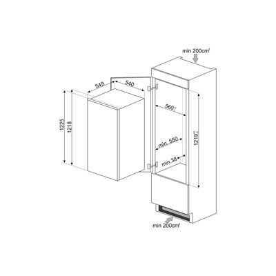������������ ����������� Smeg S4C122E