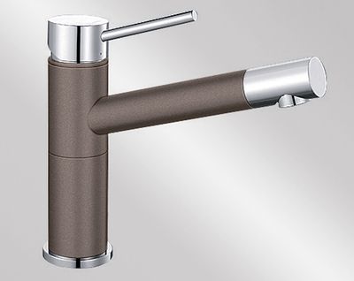 Смеситель Blanco Alta Compact хром/мускат